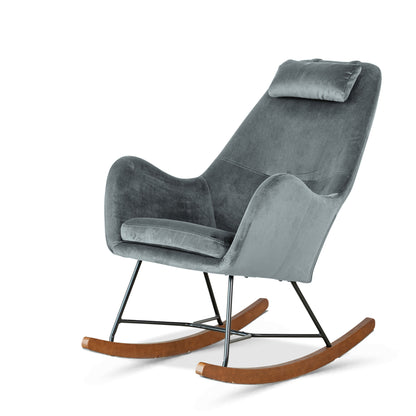 Chelsea Velvet Rocking Chair