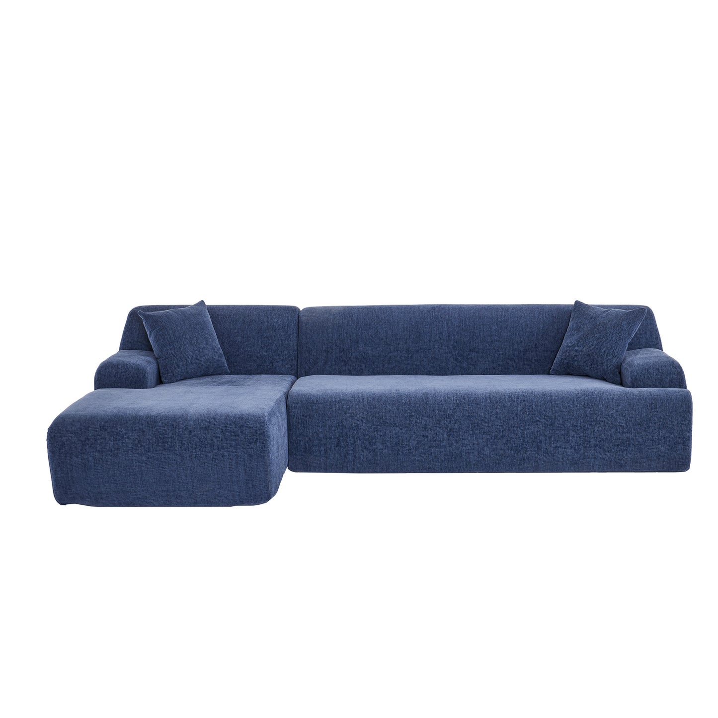 U_Style Modern Large L-Shape Modular Sectional Sofa for Living Room,  Bedroom, Salon, 2  Piece Free Combination, Simplified Style