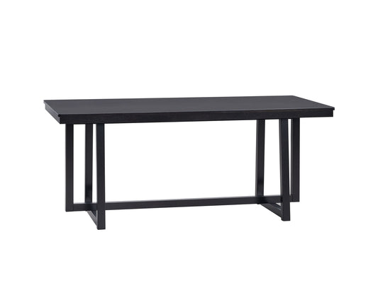 Kini Black Finish Dining Table