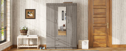 Martin 3-Door Mirror Wardrobe