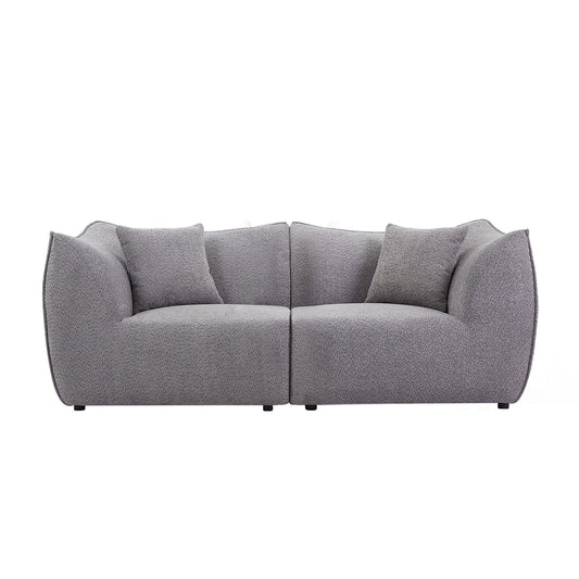 79 inch Sofa, Comfy Sofa Couch with  Deep Seats Modern Sofa- 2 Seater Sofa, Couch for Living Room Apartment Lounge GREY