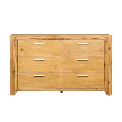 53x17x31.5" 6-Drawer Dresser - Groovy Boardz