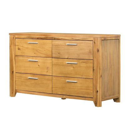 53x17x31.5" 6-Drawer Dresser - Groovy Boardz