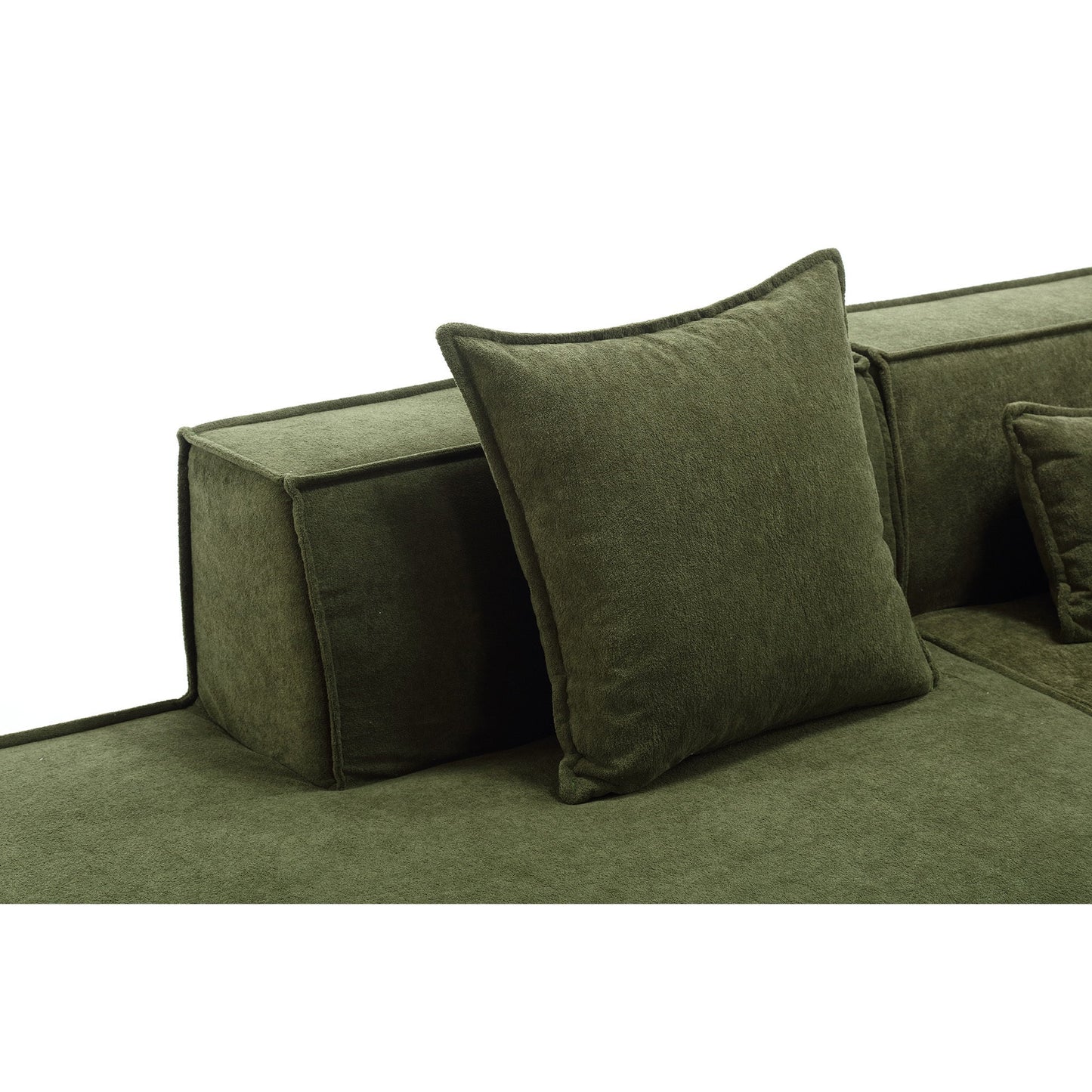 Modular Cloud Sofa Sectional, Free Combination, L-shaped