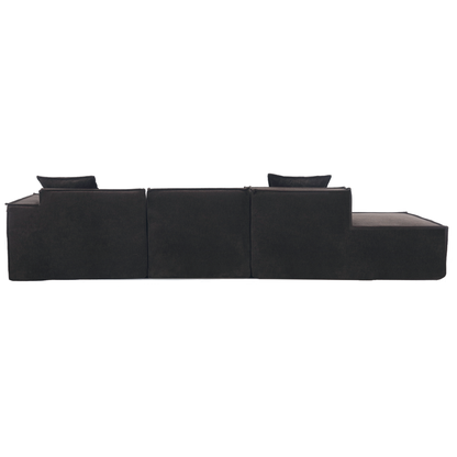 Modular Cloud Sofa Sectional, Free Combination, L-shaped