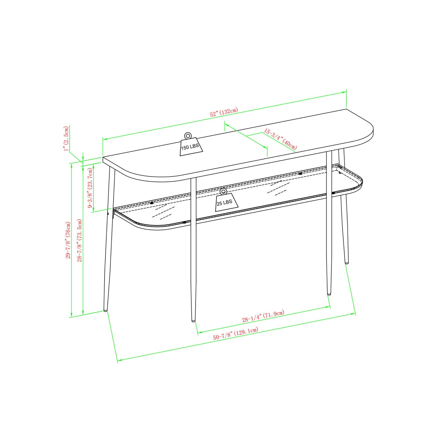 Modern Minimal Curved Faux Marble Entry Table – Grey Vein Cut Marble / Gold