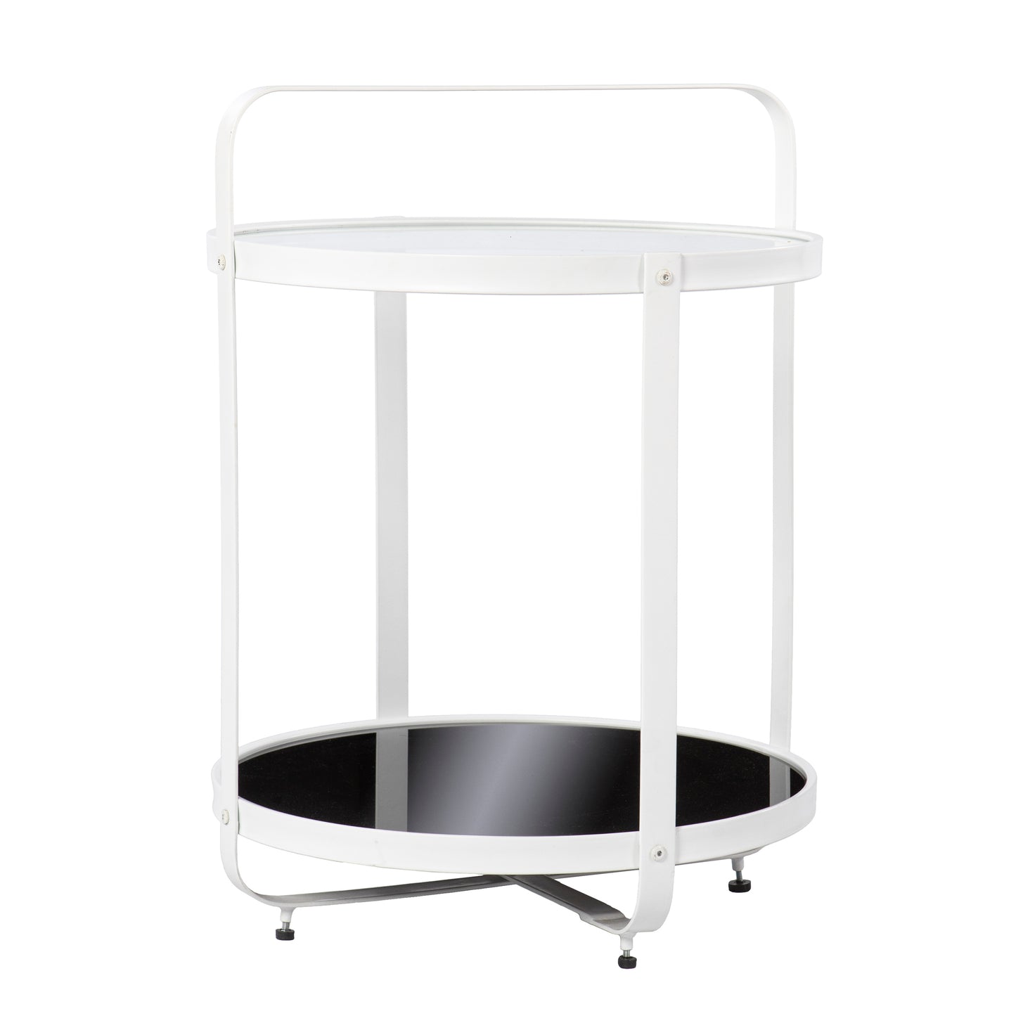 Vimmerly Glass-Top End Table