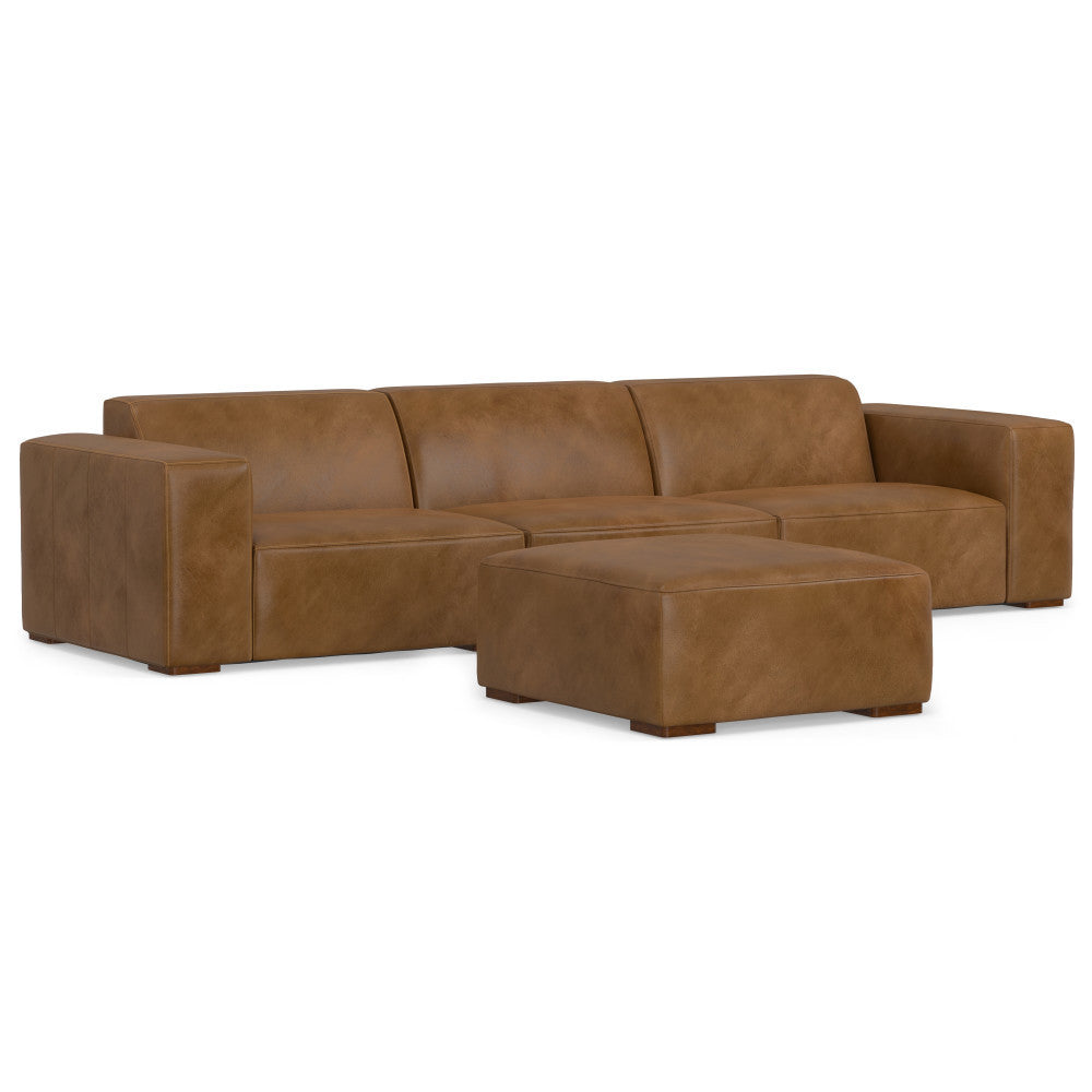 Rex 3 Seater Sofa and Ottoman