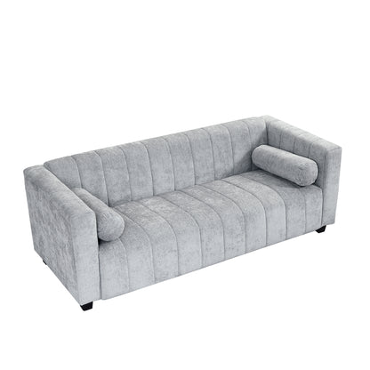 U_Style  78.7''Upholstered Sofa for Living Room, Bedroom, Salon, Simplified Style