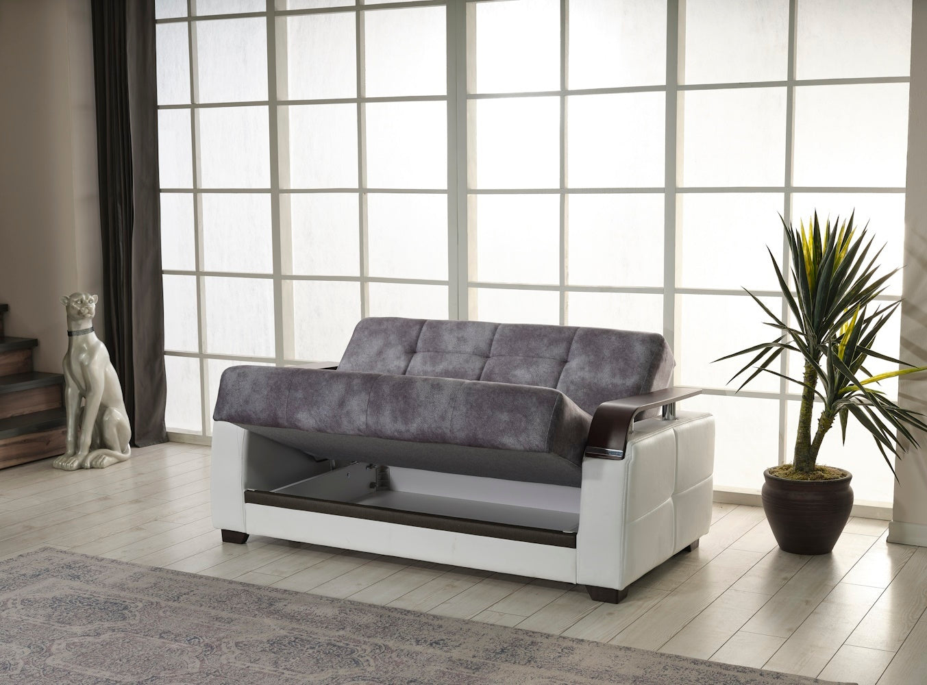 Reginaldo Modern Sleeper Loveseat For Living Room