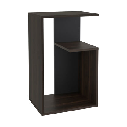 Everet 25" High 3-Tier Shelf Side Table