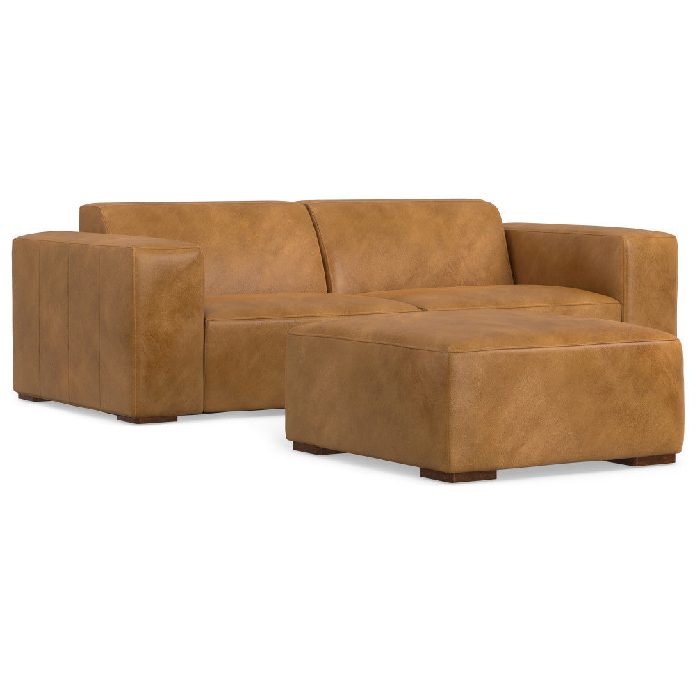 Rex 2 Seater Sofa and Ottoman