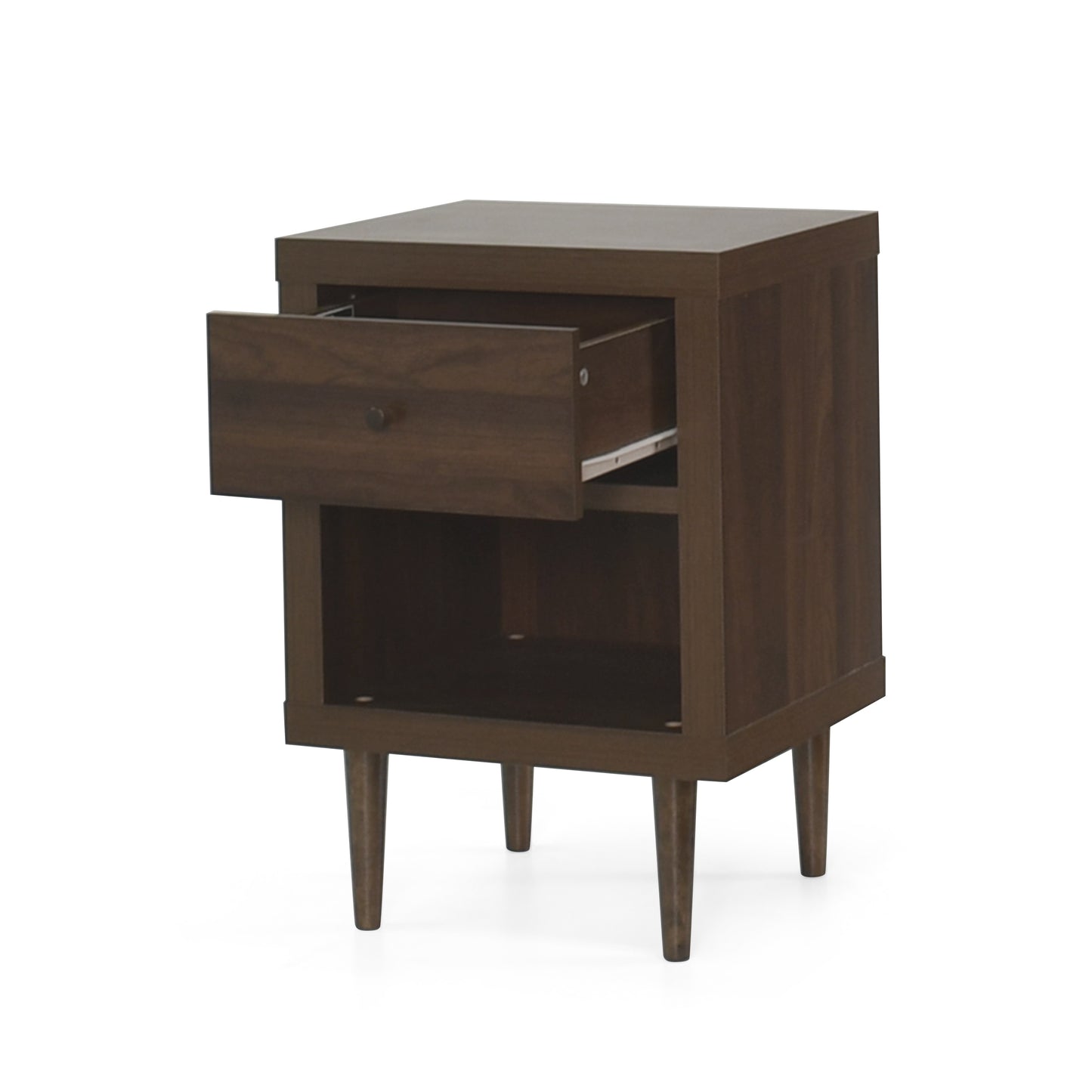 Ashley Modern Nightstand 1-Drawer, Bedside Table