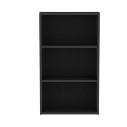 Eco 36" High Open 3-Tier Wall Cabinet, Wall Shelf, Storage Cabinet, Cube Shelf Bedroom, Office, Living Room, Garage Black