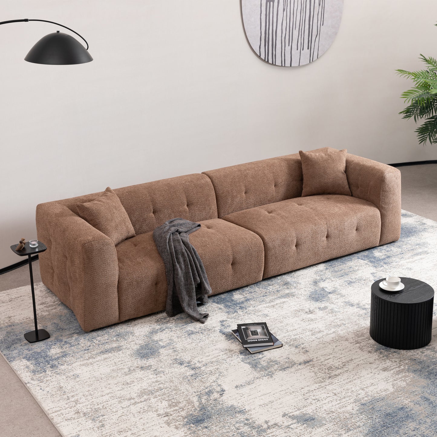 2297 Brown sofa