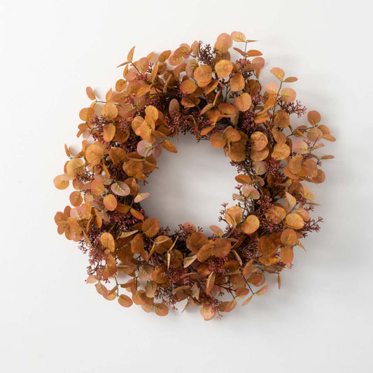 Yellow Eucalyptus Wreath