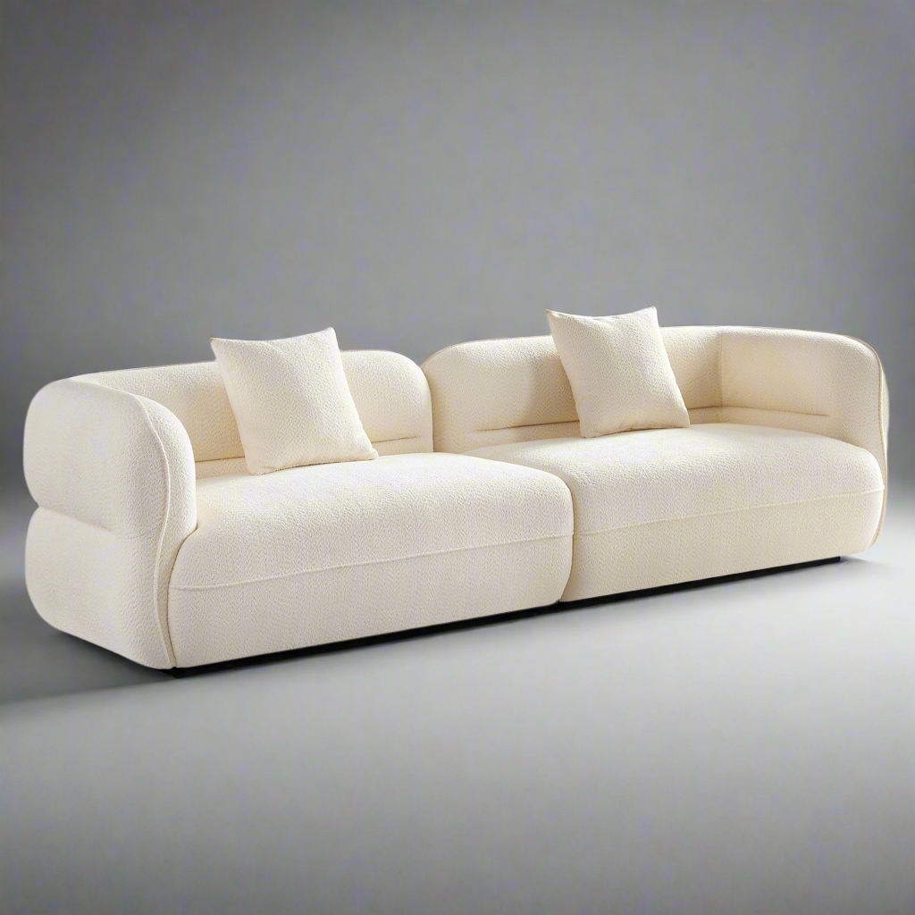 Enzo Retro Mid-Century Modern Sofa