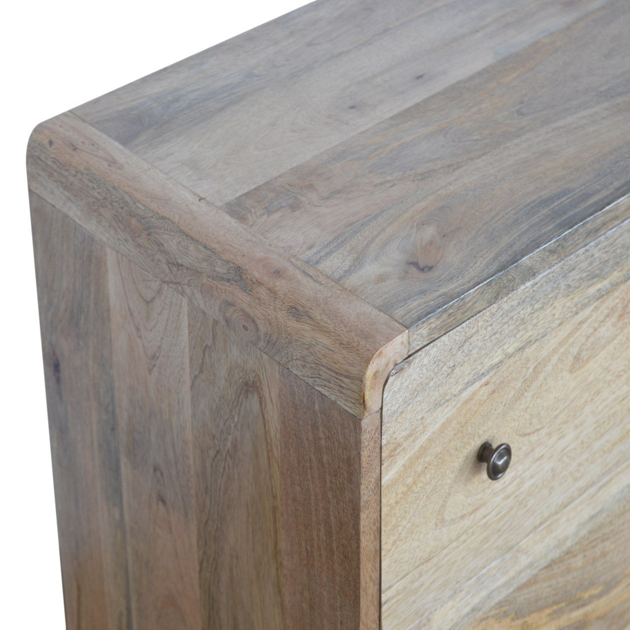 Curved Oak-ish Chest