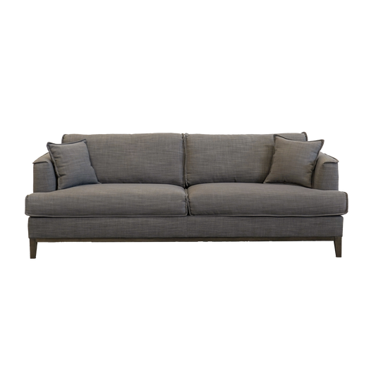 Aspen Grey Linen Sofa