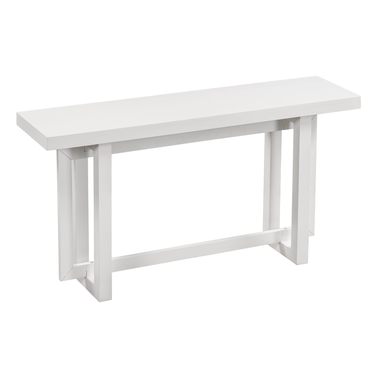 U_STYLE Contemporary Console Table with Wood Top, Extra Long Entryway Table for Entryway, Hallway, Living Room, Foyer, Corridor