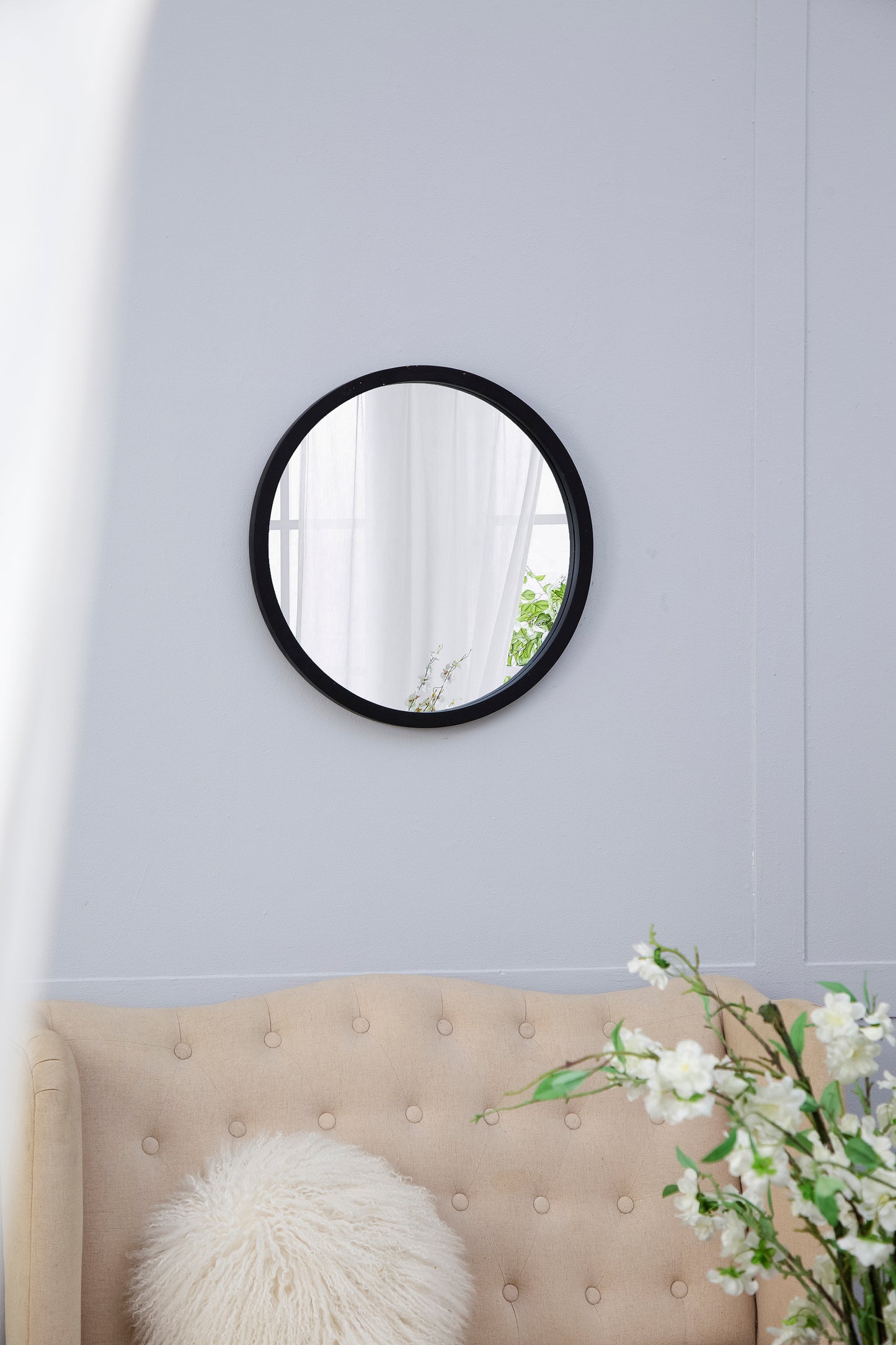 Milo Circle Wall Mirror