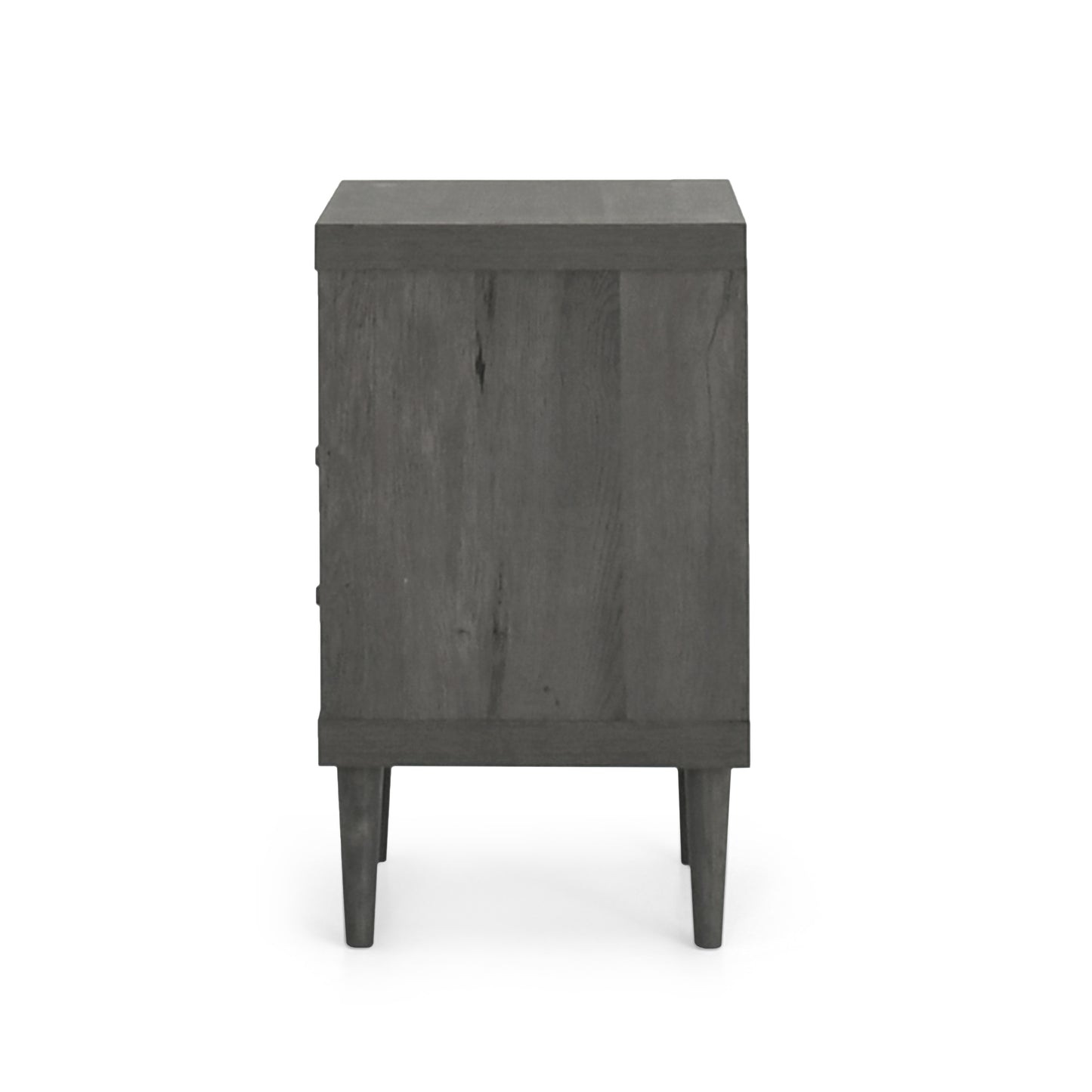 Ashley Modern Nightstand 2-Drawers, Bedside Table