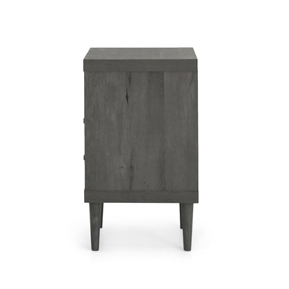 Ashley Modern Nightstand 2-Drawers, Bedside Table