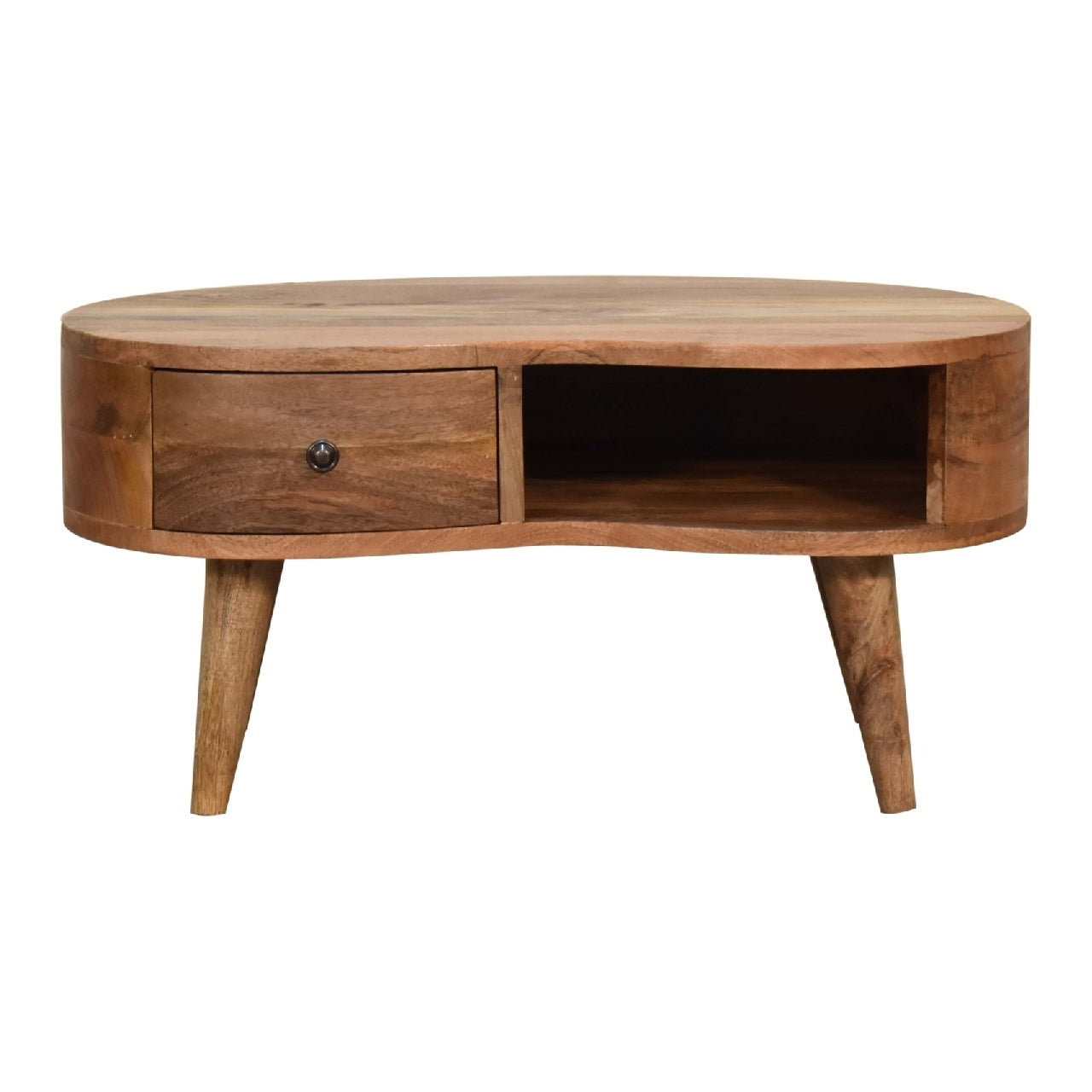 Artisan Furniture Mini Oak-ish Wave Coffee Table