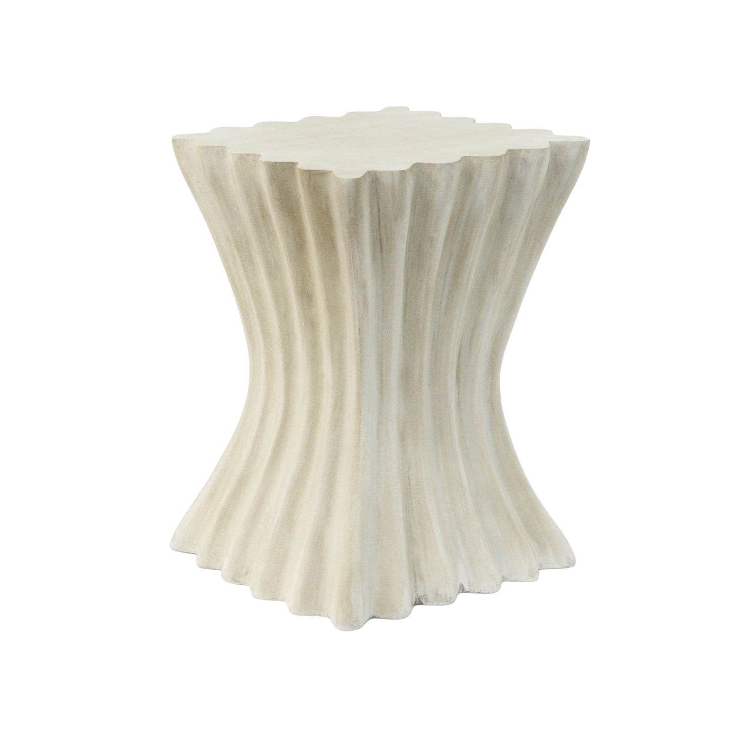 MGO Archaistic Wavy Side Table