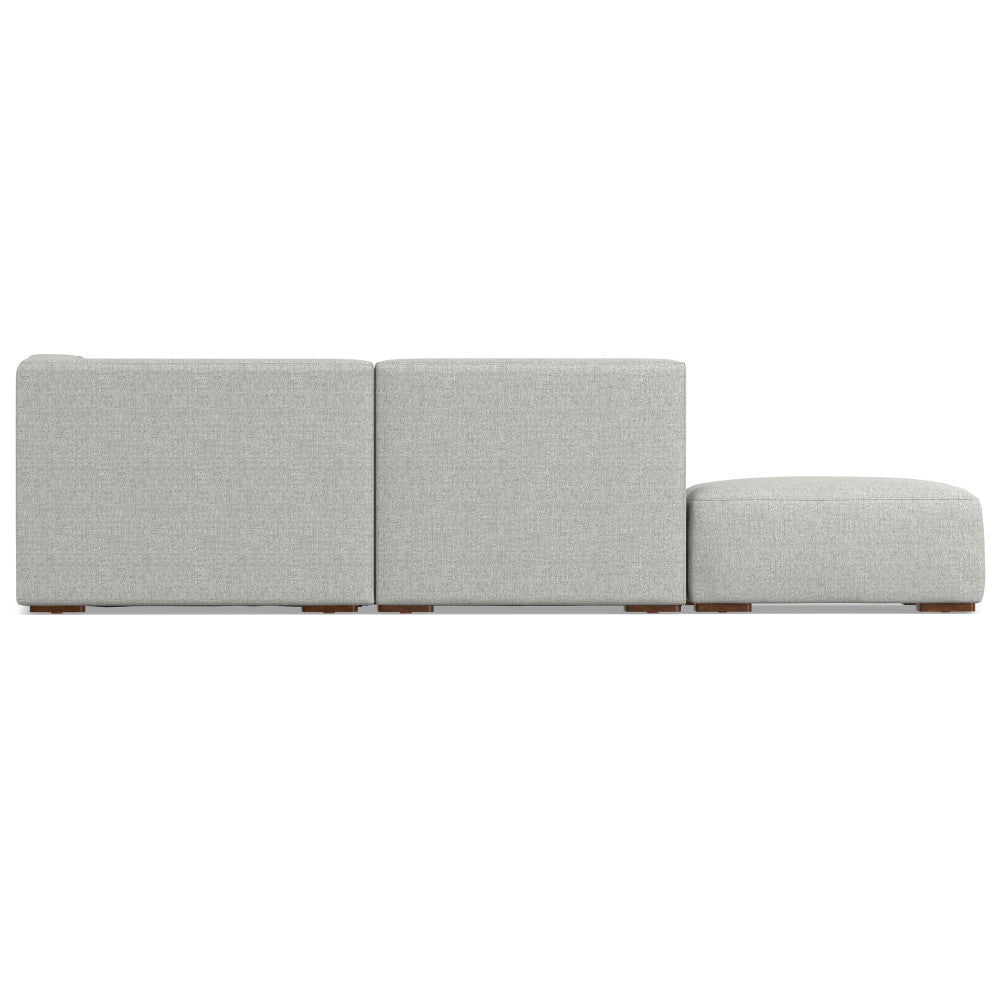 Rex Left Sectional Sofa and Ottoman