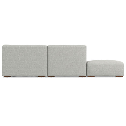 Rex Left Sectional Sofa and Ottoman