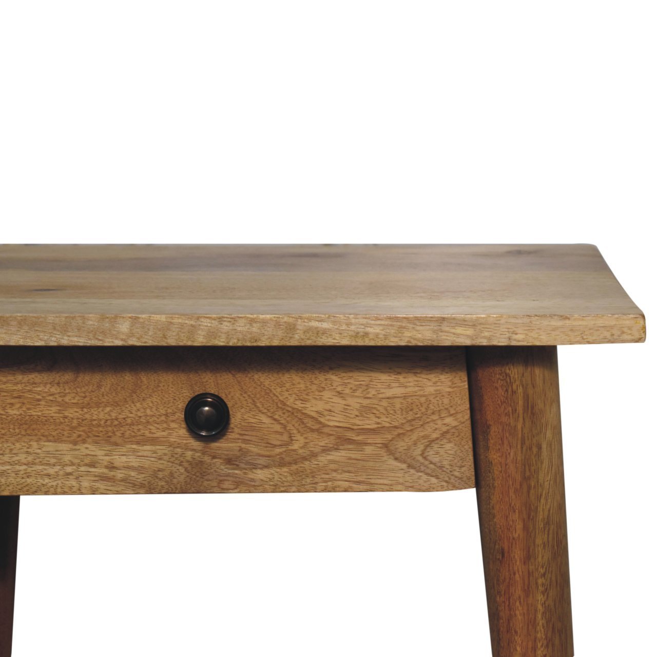 Artisan Furniture Solid Wood Woven Solid Wood End Table