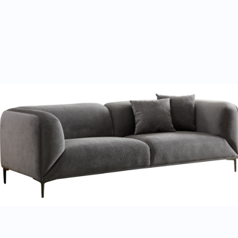 WKS2G Light gray sofa can be placed in the studio, living room, attic multiple scenes, modern style simple fashion, size 89.37* 35.43* high 28.74 inches