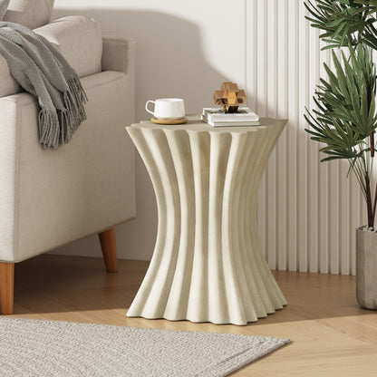 MGO Archaistic Wavy Side Table