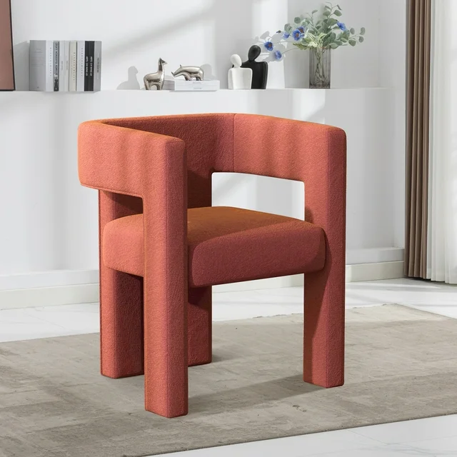 Modern Wide Upholstered Armchair