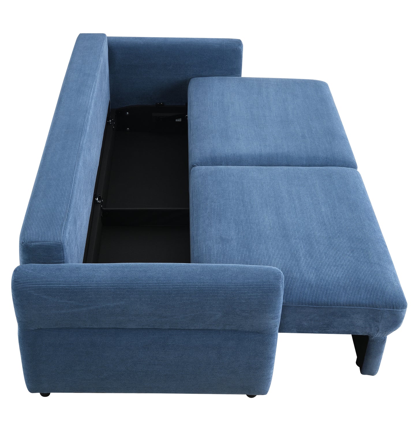 ACME Haran Sofa w/Sleeper, Blue Fabric LV03120