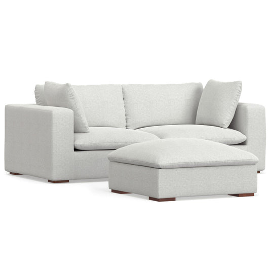 Jasmine 2 Seater Sofa and Ottoman