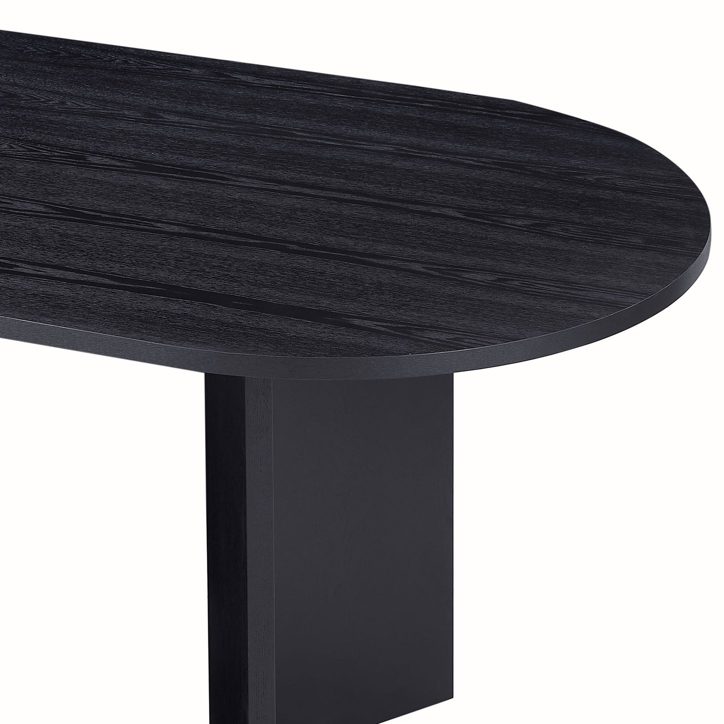 Wood Dining Table Kitchen Table Small Space Dining Table black desk top