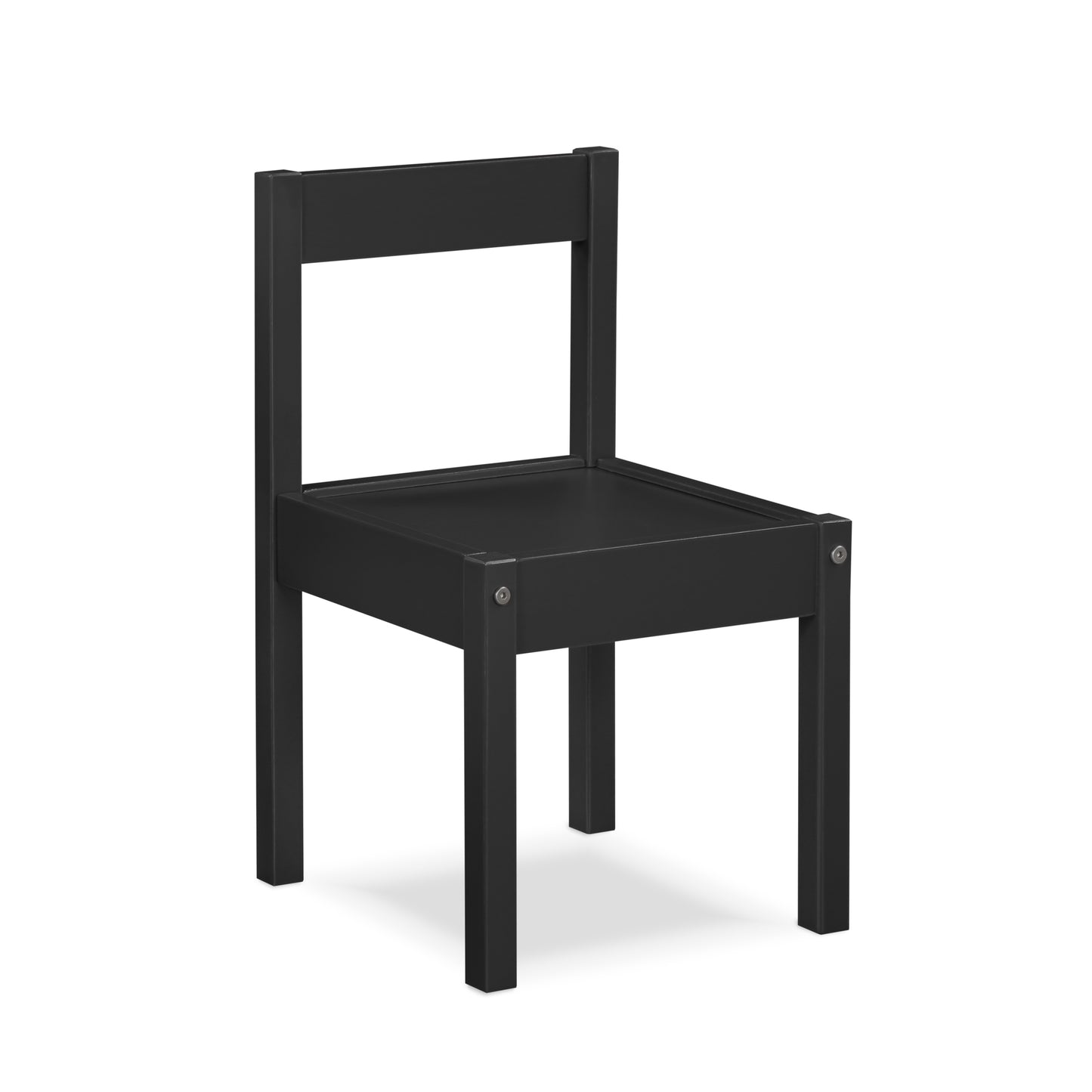 Gibson 3-Piece Dry Erase Kids Table & Two Chair Set, Black