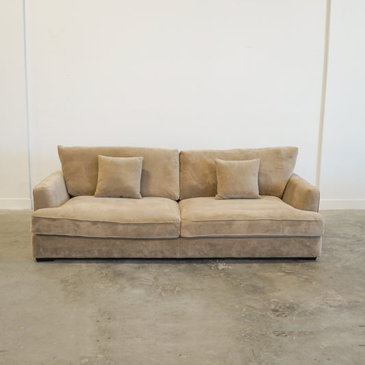 Ashton Beige Down Sofa