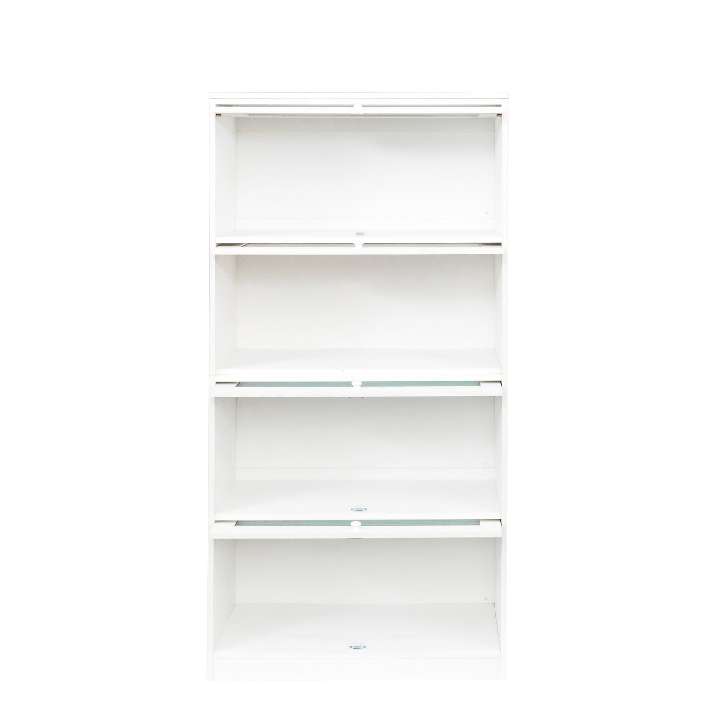 Bookcase Contemporary Closed Back Glass Doors Office Storage Cabinet Floor-to-Ceiling Low Cabinet Bookcase Against Wall Dustproof Bookshelf