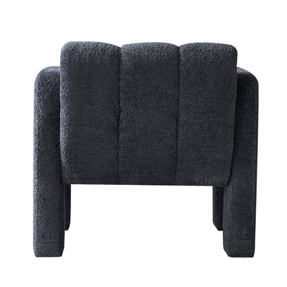 31.10" Wide Boucle Upholstered Accent Chair