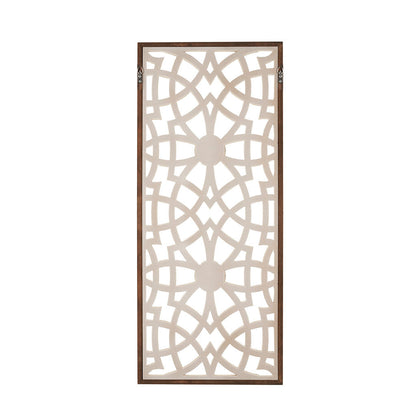 Two-tone Geometric Wall Decor