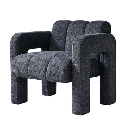 31.10" Wide Boucle Upholstered Accent Chair