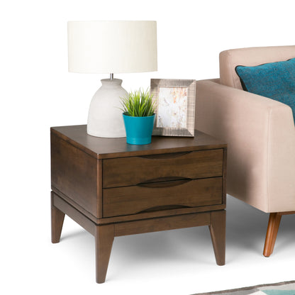 Harper - End Table - Walnut Brown