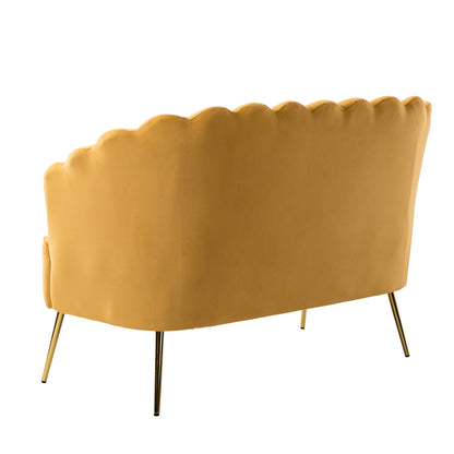 Donata 50.2"Loveseat-MUSTARD