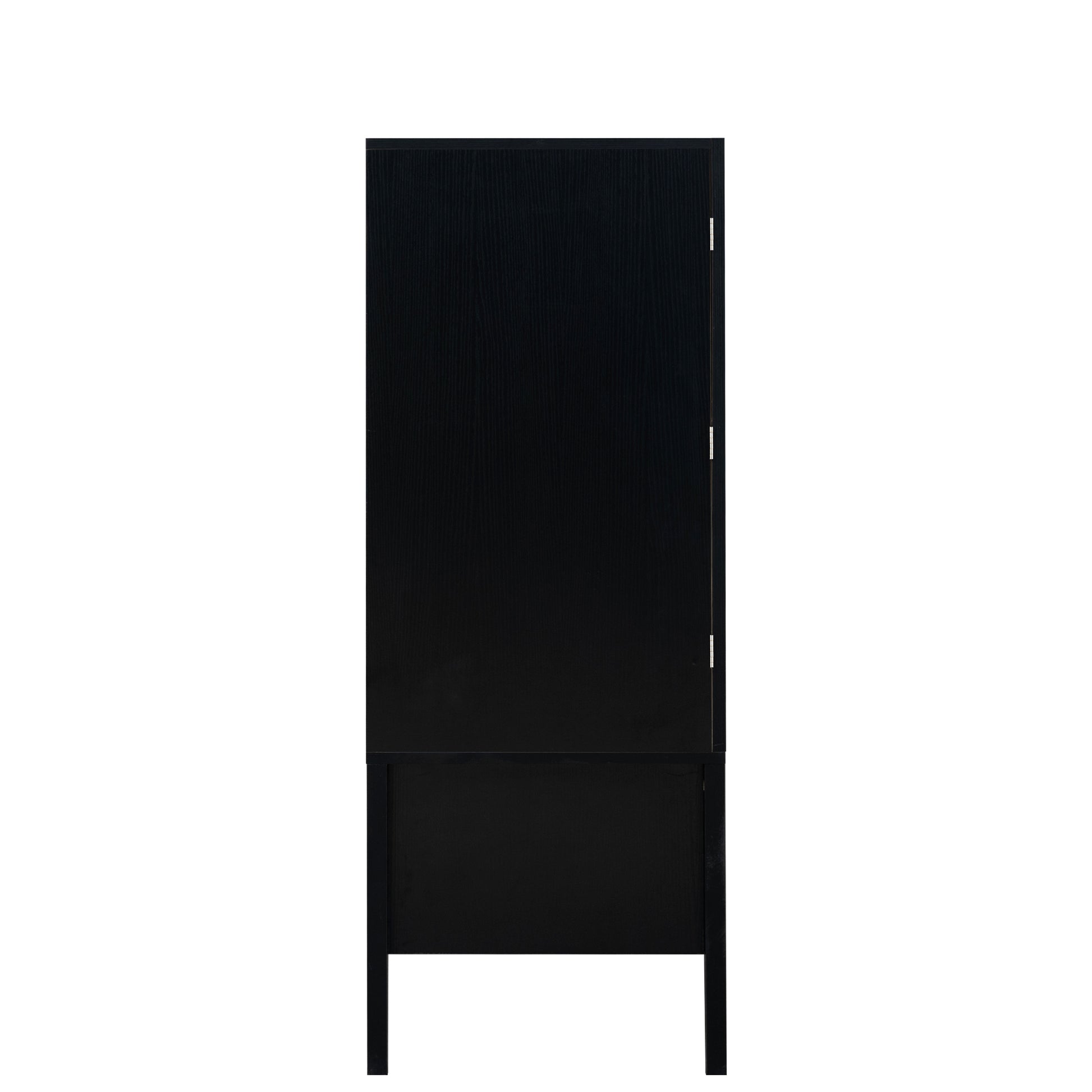 Lockers,side cabinets,Wine Bar Cabinet,Liquor Storage Credenza,Sideboard with Wine Racks & Stemware Holder,Wine glass holder,Metal handle, placed in family bars,hallways,living rooms,Color:black+Brown