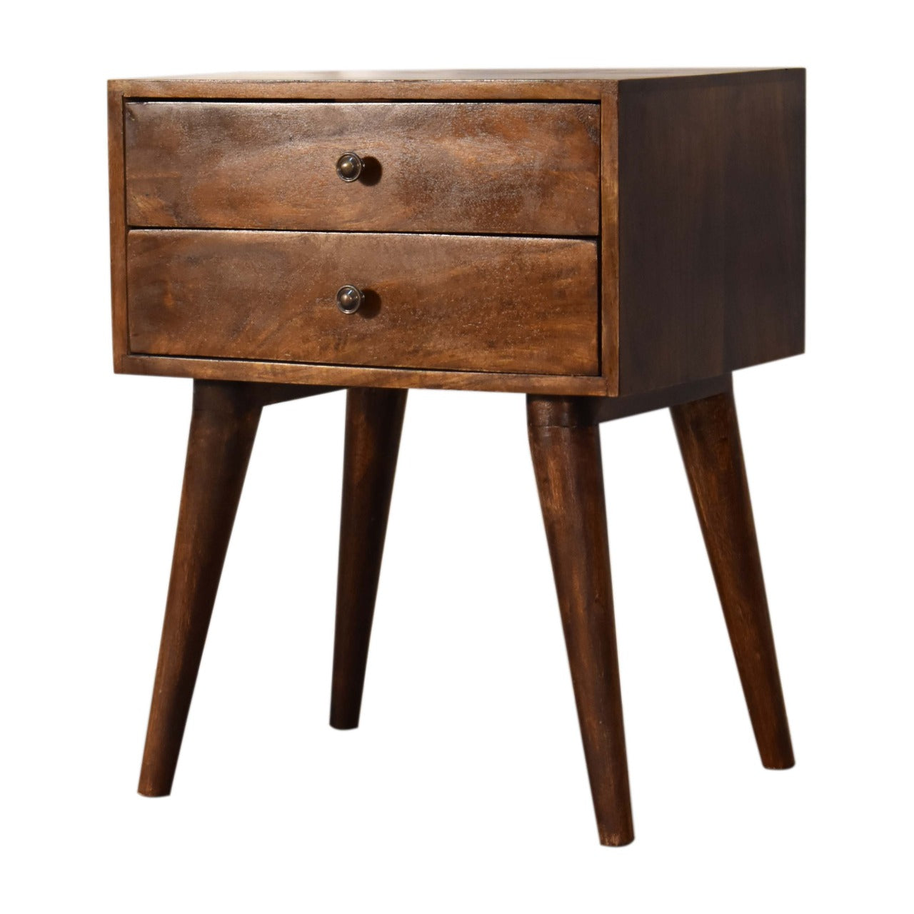 Chestnut Modern Solid Wood Bedside