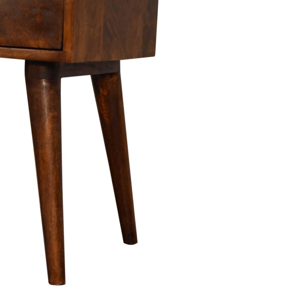 Chestnut Modern Solid Wood Bedside