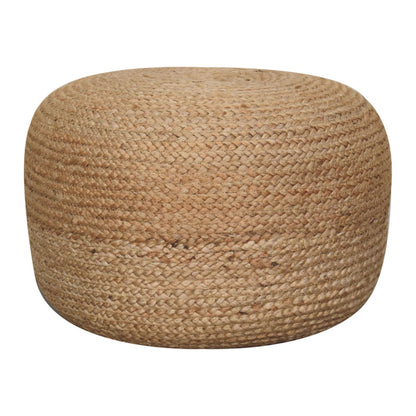 Natural Jute Pouffe